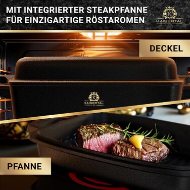 Чавунна жаровня з кришкою духовка - прибл. 6л чавунна каструля овальна - 7кг жаровня з кришкою індукційна - каструля з кришкою - к