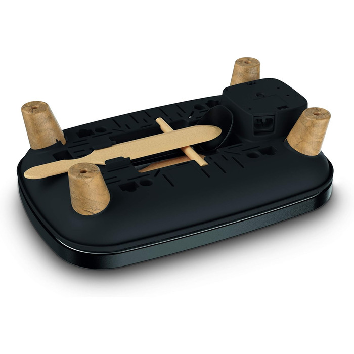 Галети, млинці Млинці для гурманів, пластикові, чорні, 900812 Tfal crpire Deux plaques amovibles antiadhsives Temprature rglable Multi Usage