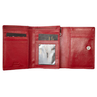 Гаманець жіночий шкіряний Semi Line RFID Red (P8272-2)