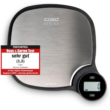 Дизайнерські кухонні ваги, цифрові кухонні ваги, використання без батарейок завдяки кінетичній енергії, екологічно чисті та стійкі