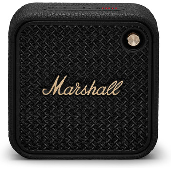 Бездротова Bluetooth-колонка Marshall Willen II, понад 17 годин без підзарядки, водонепроникна за стандартом IP67 - чорний і латун
