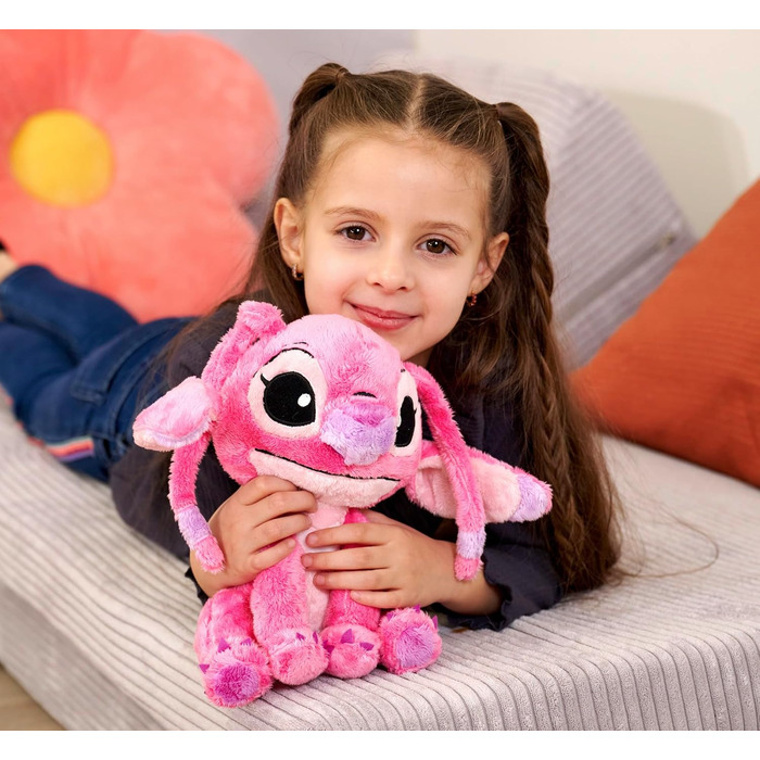 М'яка іграшка Disney Ліло та Стіч, Енджел, 25 см, для немовлят, 6315876954 -