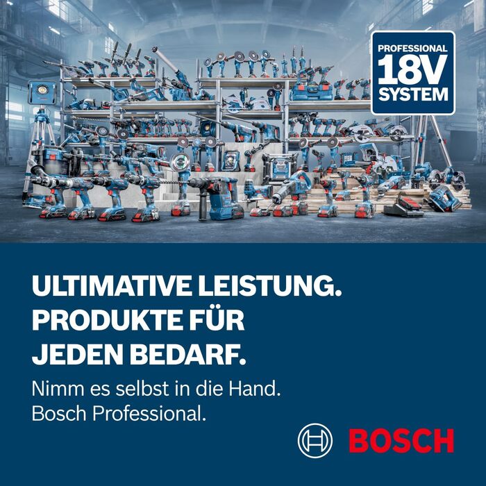 Кутова шліфувальна машина Bosch Professional 18V System GWX 18V-8 з системою X-LOCK (діаметр круга 125 мм, у комплекті набір відрі