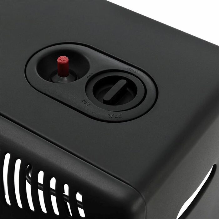 Газовий обігрівач LPG потужністю 4200 Вт, включаючи комплект регулятора тиску газу Газовий обігрівач, радіаційний обігрівач, газовий нагрівальний блок, балони з бутаном та пропаном до 15 кг Тільки для зовнішнього використання