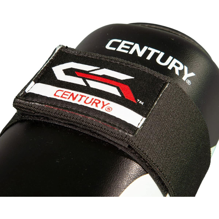 Визначення C-Gear Сертифіковані WAKO щитки для гомілок Захисні щитки для гомілок Кікбоксинг Змагання з бойових мистецтв Спаринги Дорослі Молодь (Дитина, Чорний/Білий)