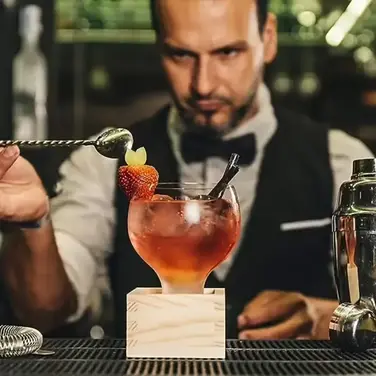 Набір для коктейлів Surmounty B08FR3VLTK 15 предметів, сріблястий