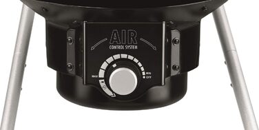 Чайник-гриль на вугіллі RSLE 1 AIR F60, Високоякісний чайник-гриль на вугіллі з системою Air Control, петлею для кришки, термометр