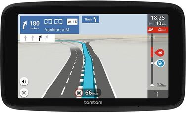 Навігаційний пристрій TomTom Car Sat Nav GO Classic 2nd (5-дюймовий, уникнення заторів завдяки TomTom Traffic, оновлення карт для Європи включені, оновлення через Wi-Fi, динамічний асистент смуги руху, інтегрований, двостороннє кріплення) 5-дюймовий станд