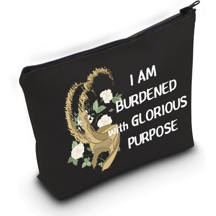 Косметичка з написом Я обтяжений славною метою, BL обтяжена