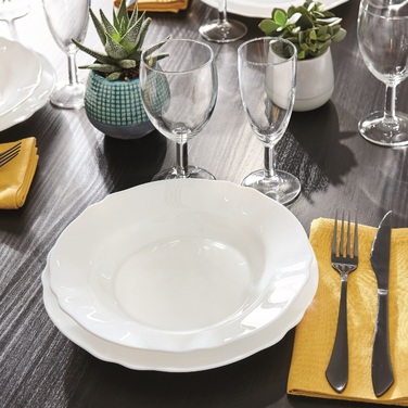 Сервіз LUMINARC LOUIS XV WHITE, 18 предметів (6840744)