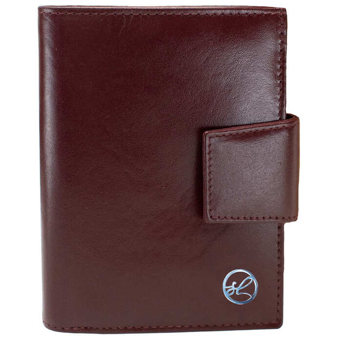 Гаманець жіночий шкіряний Semi Line RFID Dark Red (P8261-2)