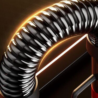 Твістер-гриф Spring Power - Тренажер з регульованим опором - Тренажер для передпліччя - Для батьків, друзів, спортсменів, гравців, ентузіастів фітнесу, початківців, квартири, домашнього спортзалу