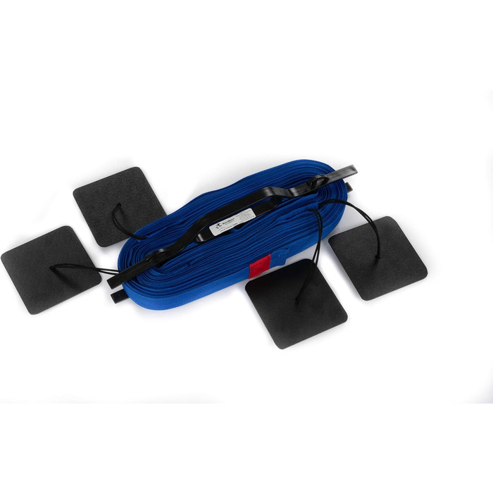 Професійний комплект для пляжного волейболу (8,5 м сітка), з розміткою майданчика (16x8 м), стовпчиками та кріпленням, для трави та піску