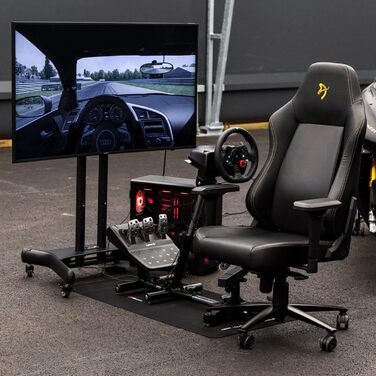 Симулятор швидкісних перегонів Arozzi, метал, чорний, 78 x 39 x 40 см