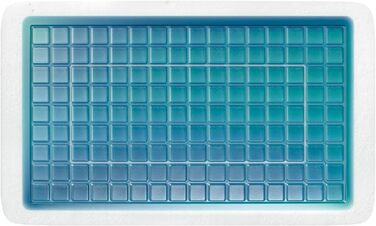 Гелева подушка для шиї Technogel Pixel Deluxe (66 см x 40 см, 9), TG-PIL-ED09, біла, 60x40x9