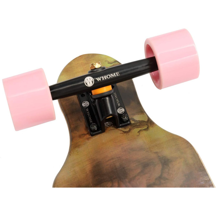 Лонгборд WHOME Deer Bird 31" маленький міні-круїзер 79 см для дорослих дітей дівчат хлопчиків початківців профі повний компліт з T-Tool пластикова дека ABEC-9 PU колеса Deer Bird дизайн оригінал 2025