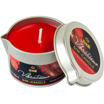 Мл I Низька температура в червоному кольорі I Високоякісний свічковий віск без запаху I Крапельна свічка для еротичних ігор I Романтична масажна свічка для пар I Wax Candle, 50