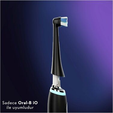 Наконечник щітки Oral-B iO Ultimate Clean Black Zeb, упаковка 4 шт. и Sc Black 4 шт. и (1 упаковка)