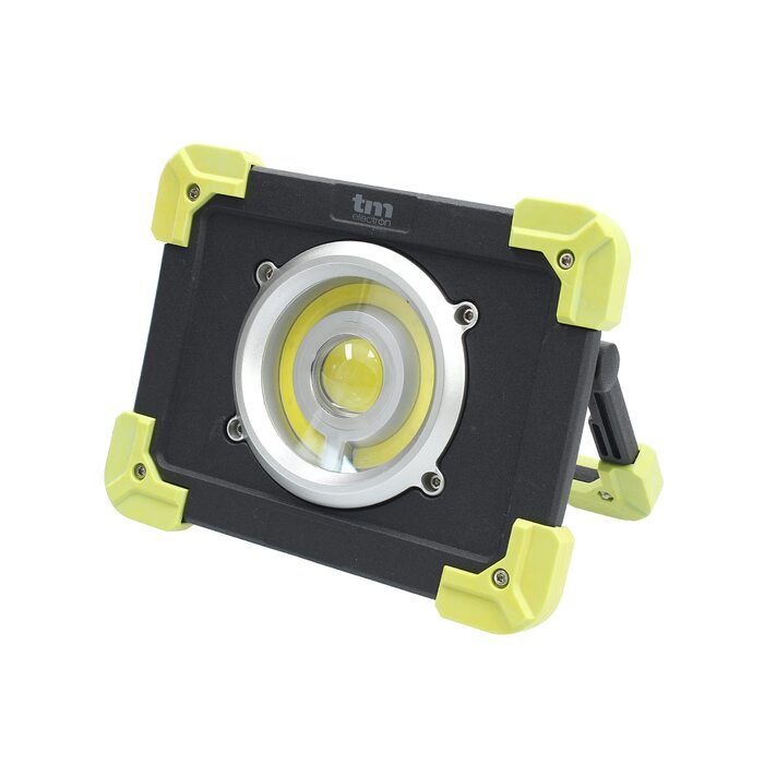 Портативний робочий ліхтар TM Electron TMTOR020 з надяскравим світлодіодним COB-світлодіодом 20 Вт та зовнішнім акумулятором 4000 мАг 20 Вт зовнішній акумулятор
