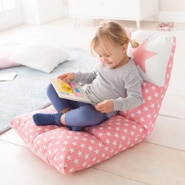 Дитяче крісло howa 2 в 1 шезлонг - регульована спинка в 6 положеннях 8602 сірий/білий