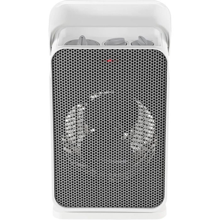Теплова гармата Unold 86450 IP21 (Білий/Сірий) 1800 Вт, функція вентилятора, обертання 70, захист від перегріву, ручка для перенесення, таймер з автовимкненням