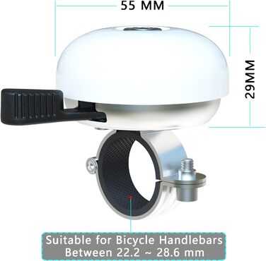 Чудовий ретро та міцний велосипедний дзвінок, гучний