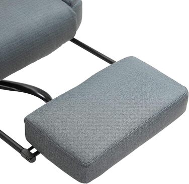 Офісне крісло Vinsetto Ергономічне крісло керівника Поворотне комп&39ютерне крісло з регулюванням висоти на 360 з підголівником та м&39якими підлокітниками з підставкою для ніг Штучна шкіра 68 x 80 x 120126 см