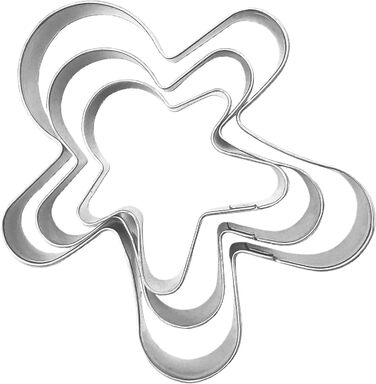 Різдвяні форми для випічки у формі пряникового чоловічка 3 шт Generisch