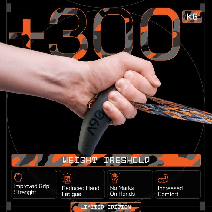 Комплект підвісних та тросових тренажерів Angles90 тренажер для всього тіла для домашнього спортзалу з ручками, системою блоків, ремінцями для щиколоток, еспандерами для силових вправ, вправ для ніг та корпусу. Камуфляжна хватка A90.