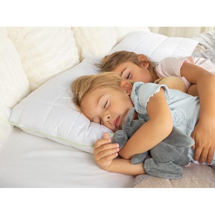 Дитяча подушка Vitapur 40x60 з піни з пам'яттю - Ергономічна дитяча подушка для спокійного сну - Гіпоалергенна подушка для алергік