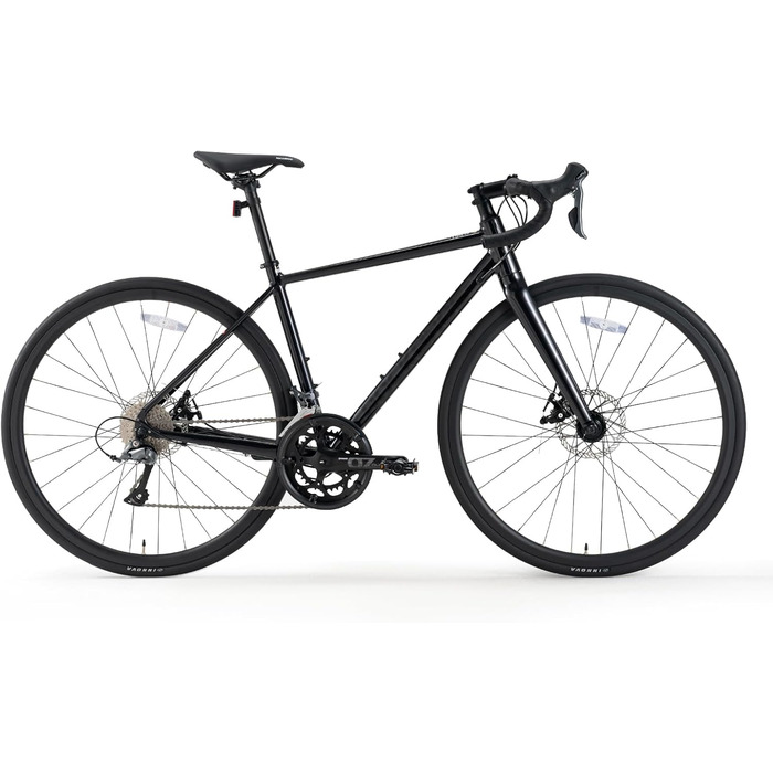 Шосейний велосипед ROCKBROS Spin W2M з алюмінієвою рамою 700C, коробкою передач Claris 2x8 швидкостей, механічними дисковими гальмами, легкий шосейний велосипед для чоловіків та жінок, комфорт та контроль на довгих дистанціях, темно-фіолетовий, розмір L