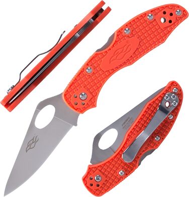 Кишеньковий складаний ніж зі сталі 440C лезо 75 мм нековзна ручка з кліпсою Кемпінг Полювання Риболовля Відкритий EDC ніж 175 мм 6