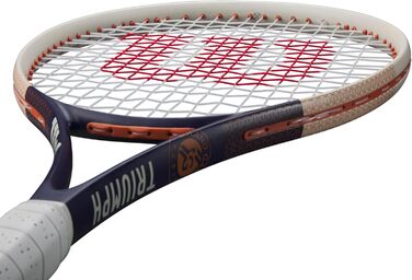 Тенісна ракетка Wilson Unisex для дорослих Roland-Garros Triumph 4-3/8&39 (3) темно-синя / біла