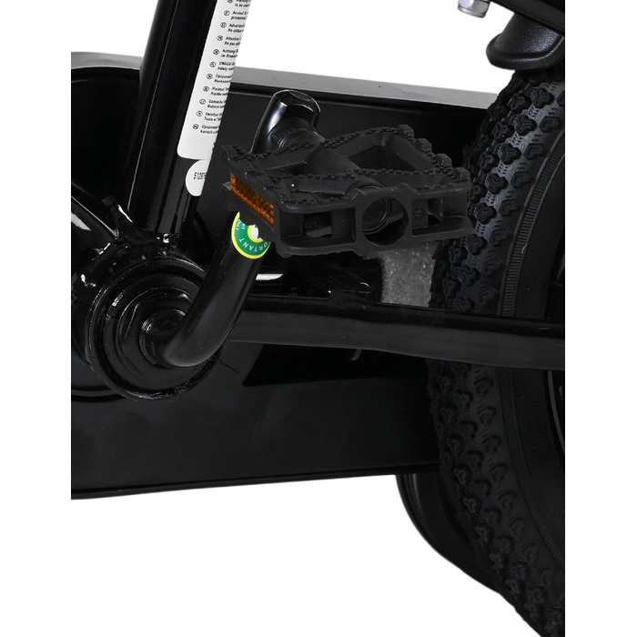 Дитячий велосипед Volare Super GT Blau 12 35 років 2 ручних гальма, знімні бічні колеса, захист ланцюга та світловідбивачі Регульоване сідло Подарунок для дівчаток та хлопчиків