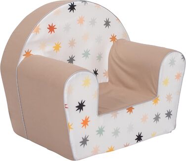 Дитяче крісло - Пастельні зірки, маленьке, 74002