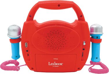 Музичний плеєр Lexibook Disney Princess MP300DPZ, караоке, з 2 мікрофонами
