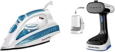 Набір праска Russell Hobbs 2600 Вт, пара 70 г/хв, додатковий приплив пари 210 г Парова праска 20562-56 випрямляч для пари складани