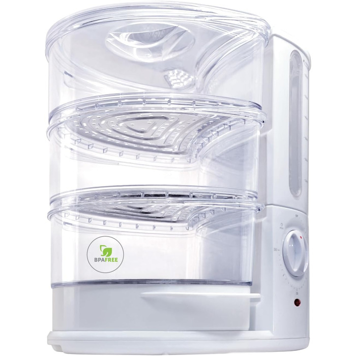 Пароварка bianco di puro Rapido - на 50 швидше, ніж інші системи, завдяки технології приготування на парі STRIX з основами з нержа