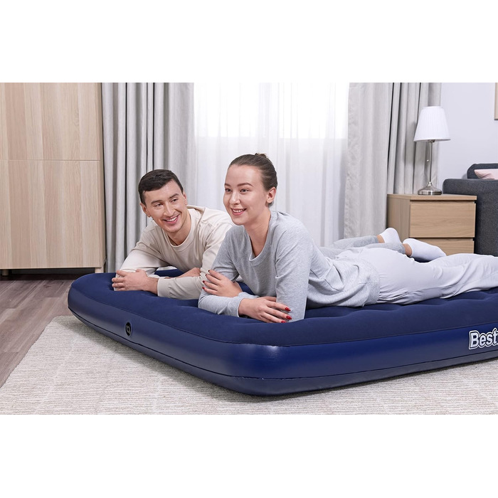 Надувне ліжко Bestway Blue Horizon Double XL/Lo 203 x 152 x 22 см одномісне