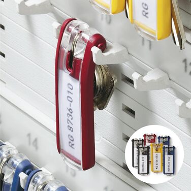 Міцна скринька для ключів Code 36 (комбінаційний замок) Шафа для ключів на 36 ключів, срібляста, 196623 Комбінаційний замок на 36 ключів