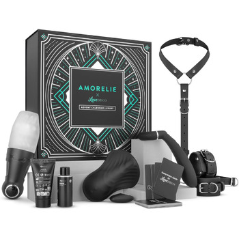 Еротичний адвент-календар AMORELIE Luxury Edition 2025, 24 преміальні інтимні подарунки