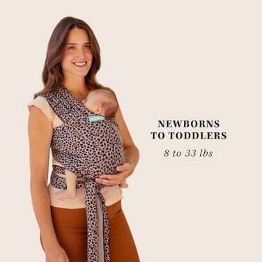 Слінг для новонароджених і малюків - Обгортки - Ідеальна переноска для мами й тата - Регулюється для всіх типів статури - Може нос
