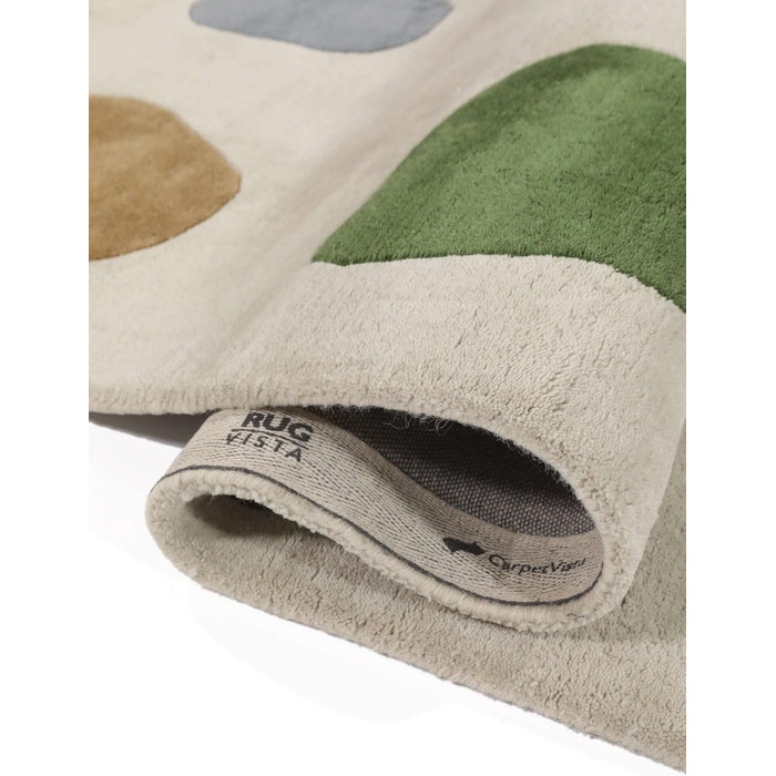 Килимок для дитячої кімнати, 160 x 230 см, дитячий килимок для дітей, ігровий килимок, сучасний дизайн, середній ворс, вовна, без