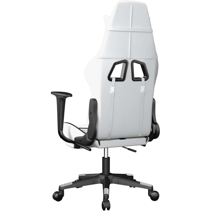 Ось оптимізований опис продукту для вашого ігрового крісла, що включає ключові характеристики, переваги та важливі деталі в чіткому, привабливому форматі, придатному для розміщення в електронній комерції. З підкладкою білого та чорного кольорів