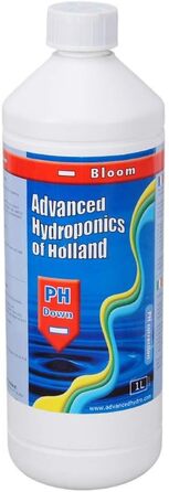 Регулятор pH для гідропоніки - рідина - для фази цвітіння - підходить для всіх систем вирощування, 1L -
