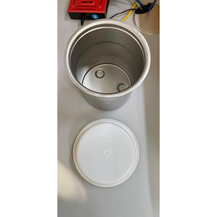 Універсальні склянки для пакотизації Pacojet з кришками, набір з 4 шт. , хромована сталь, нержавіюча сталь