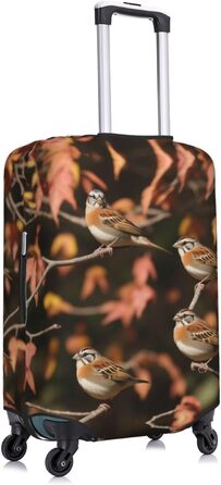 Чохол для валізи Sparrow, міцний захист, підходить для багажу розміром 45,7 - 81,3 см, малий, Чорний