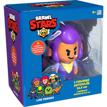 Лансі - Brawl Stars - 1 фігурка з шарнірами, 16,5 см - Шеллі - фігурки з відомої відеогри Brawl Stars - колекційна фігурка - 4 моделі на вибір - вік від 8 років і старше
