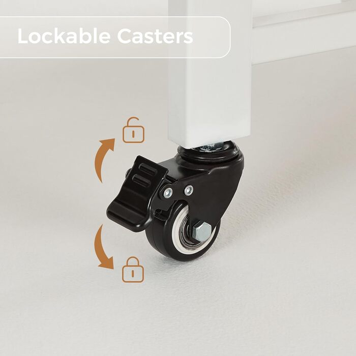 Мобільний розкладний обідній стіл Mondeer, розкладний стіл з 2 відкритими полицями, дизайн із заокругленими краями, їдальня-кухня для невеликих приміщень, 140 x 80 x 75 см, дуб та білий