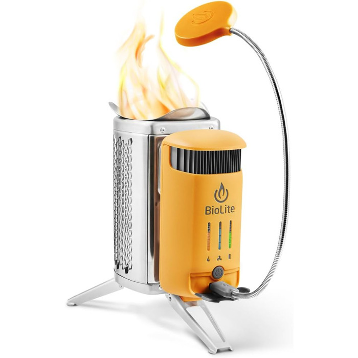 Дров'яна піч Biolite CampStove 2 та зарядний пристрій USB